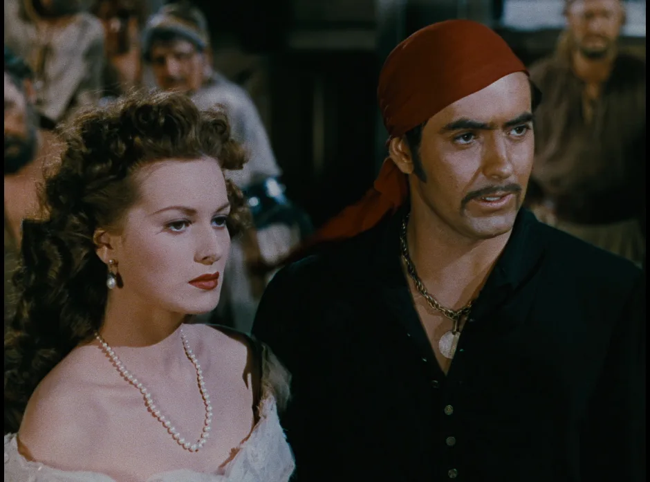 Experience the magic of 'The Black Swan' (1942), a classic pirate adventure film.